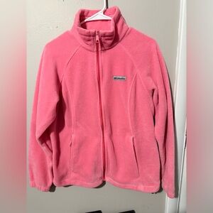 Columbia  Bright Pink Fleece Jacket